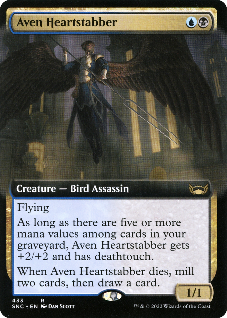 Aven Heartstabber (SNC-433) (Extended Art) (Foil)