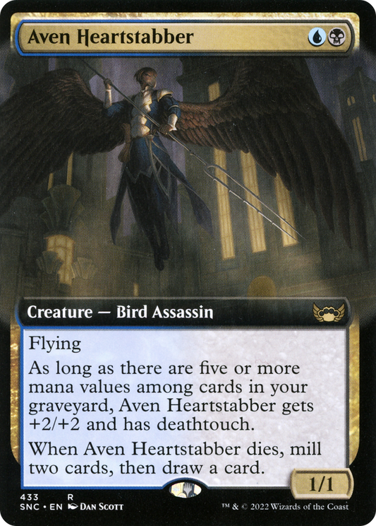Aven Heartstabber (SNC-433) (Extended Art) (Foil)
