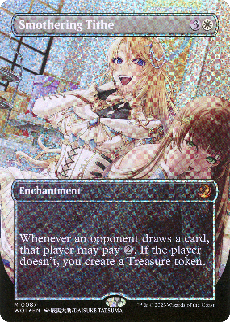 Smothering Tithe (WOT-087) (Borderless) (Confetti Foil)
