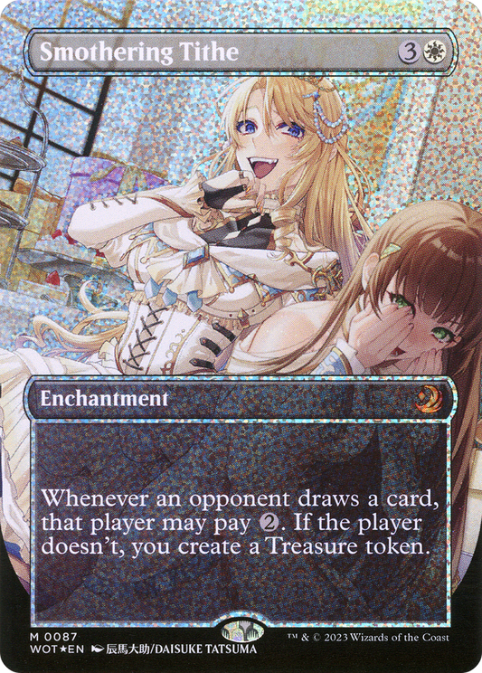 Smothering Tithe (WOT-087) (Borderless) (Confetti Foil)