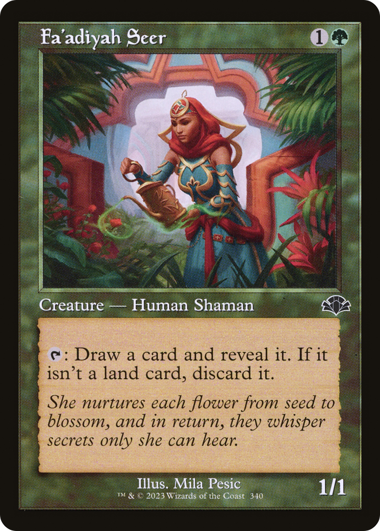 Fa'adiyah Seer (DMR-340) (Foil)