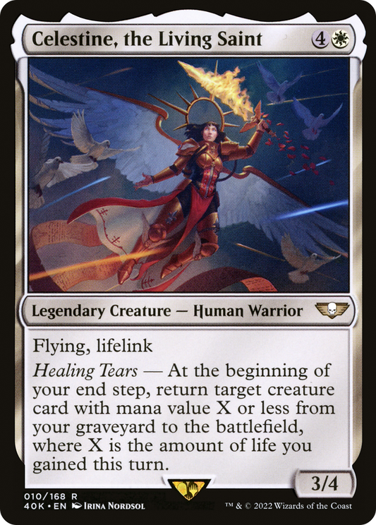Celestine, the Living Saint (40K-010)