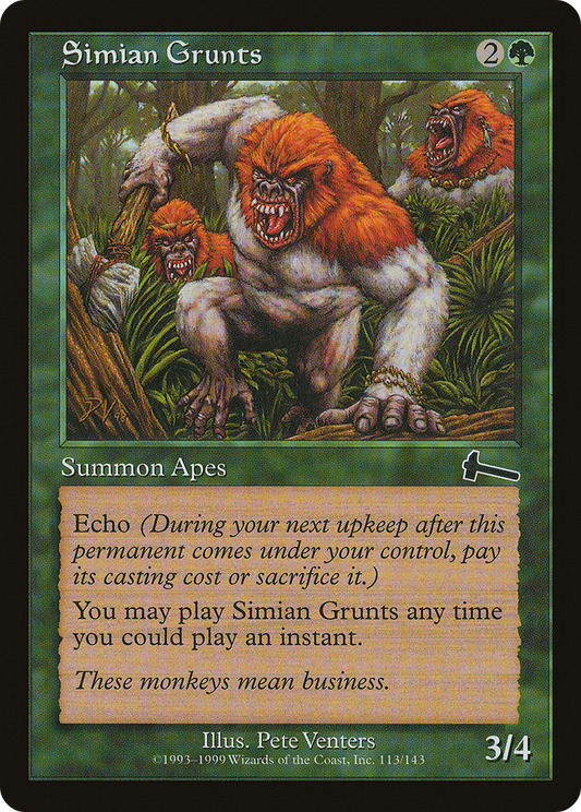 Simian Grunts (ULG-113)