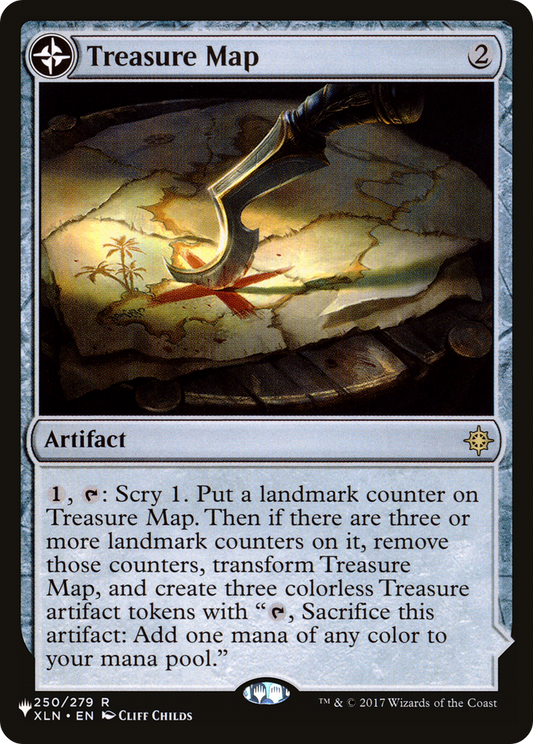 Treasure Map // Treasure Cove (LIST-XLN-250)