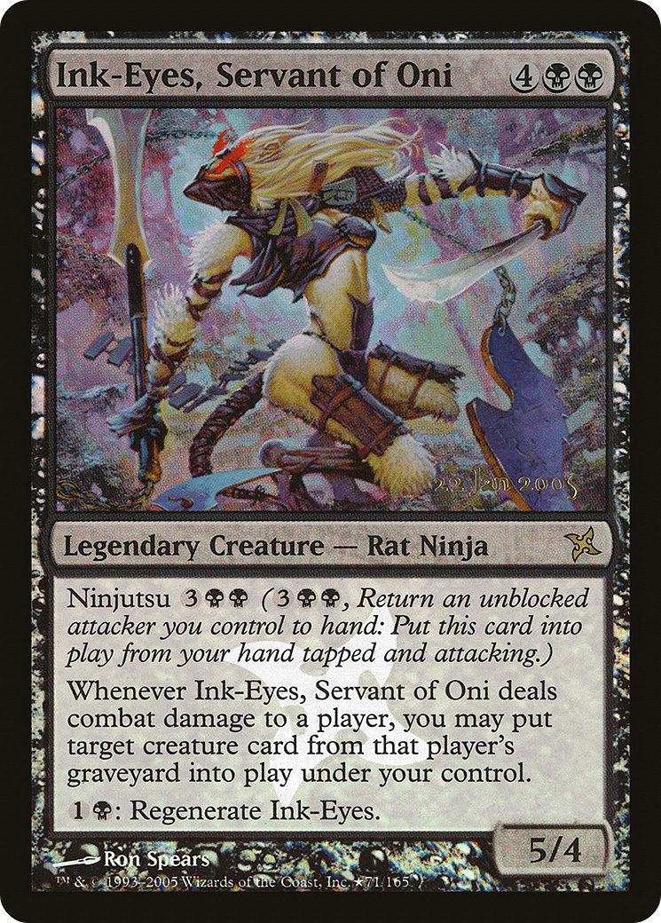 Ink-Eyes, Servant of Oni (PRE-71★) (Foil)
