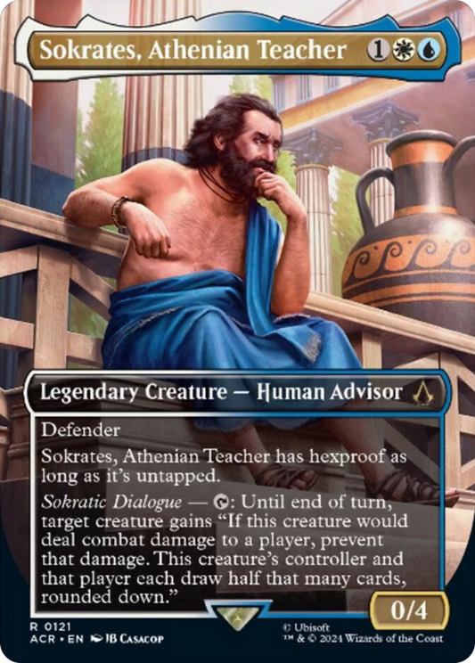 Sokrates, Athenian Teacher (ACR-121) (Borderless)
