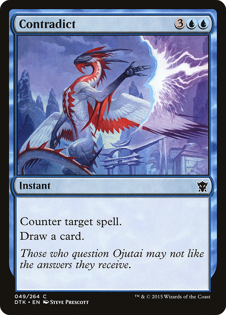 Contradict (DTK-049) (Foil)