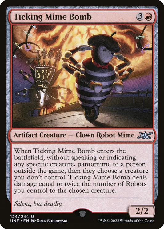 Ticking Mime Bomb (UNF-124) (Foil)