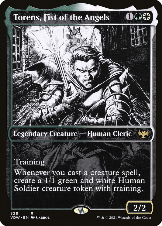 Torens, Fist of the Angels (VOW-328) (Showcase) (Foil)