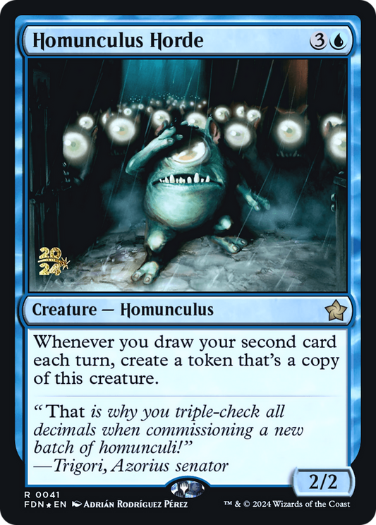 Homunculus Horde (PRE-41S) (Foil)