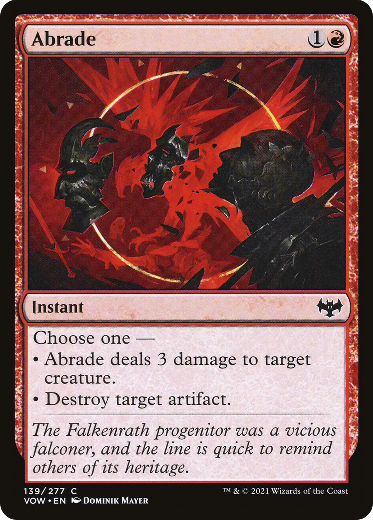 Abrade (VOW-139) (Foil)