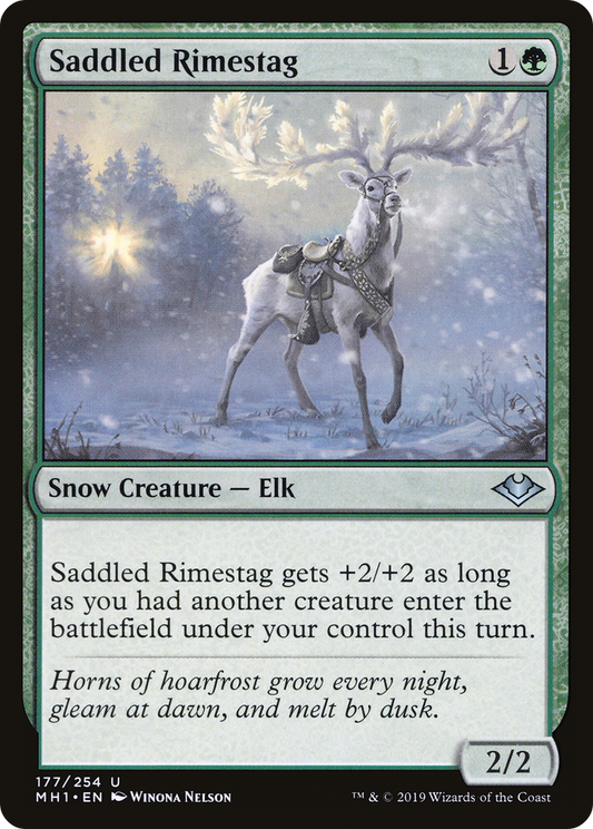 Saddled Rimestag (MH1-177)