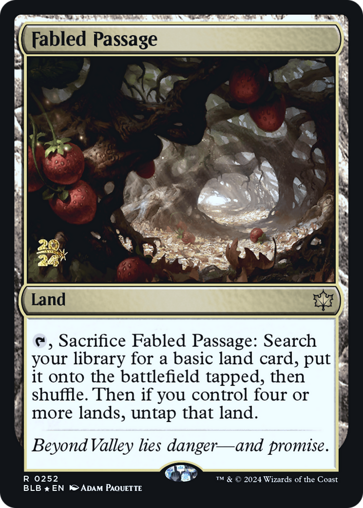 Fabled Passage (PRE-252S) (Foil)