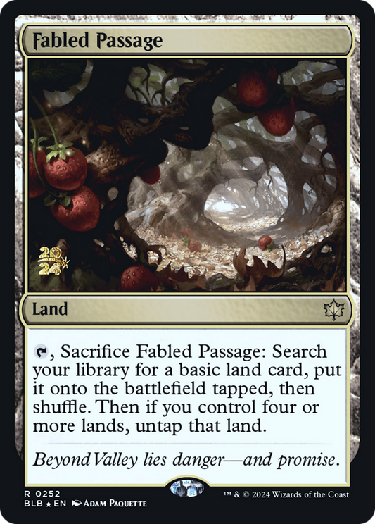 Fabled Passage (PRE-252S) (Foil)