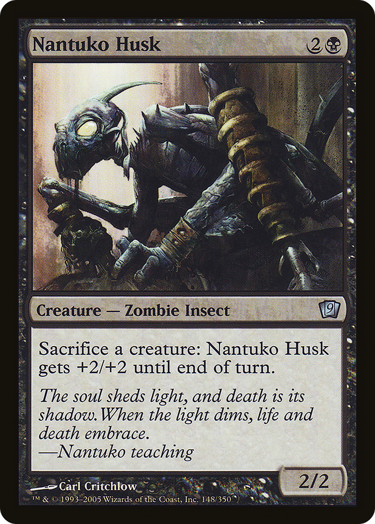 Nantuko Husk (9ED-148★) (Foil)