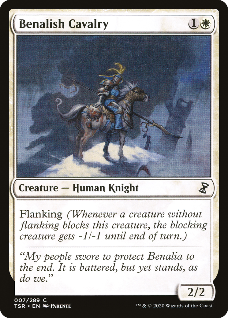 Benalish Cavalry (TSR-007) (Foil)