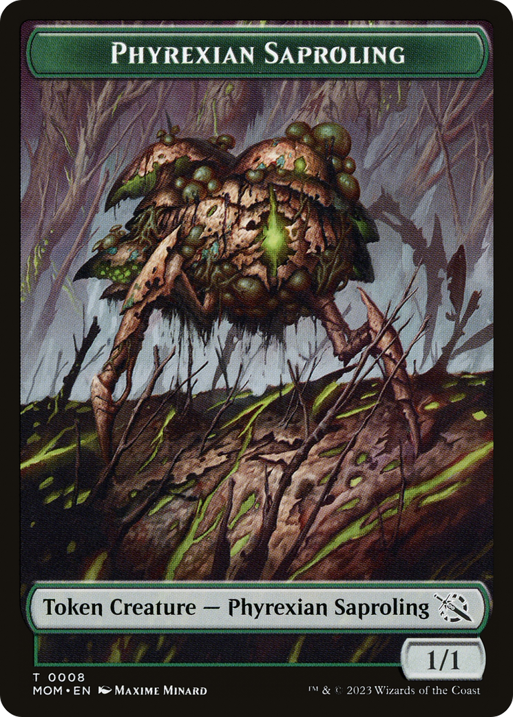 Phyrexian Saproling Token (TMOM-008)