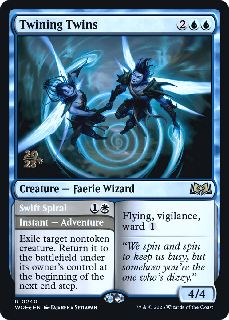 Twining Twins // Swift Spiral (PRE-240S) (Foil)