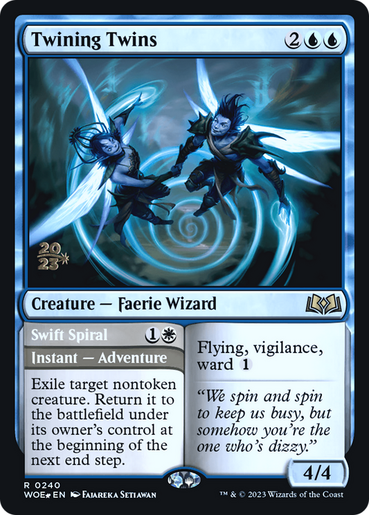 Twining Twins // Swift Spiral (PRE-240S) (Foil)