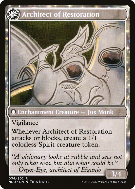 The Restoration of Eiganjo // Architect of Restoration (NEO-034)
