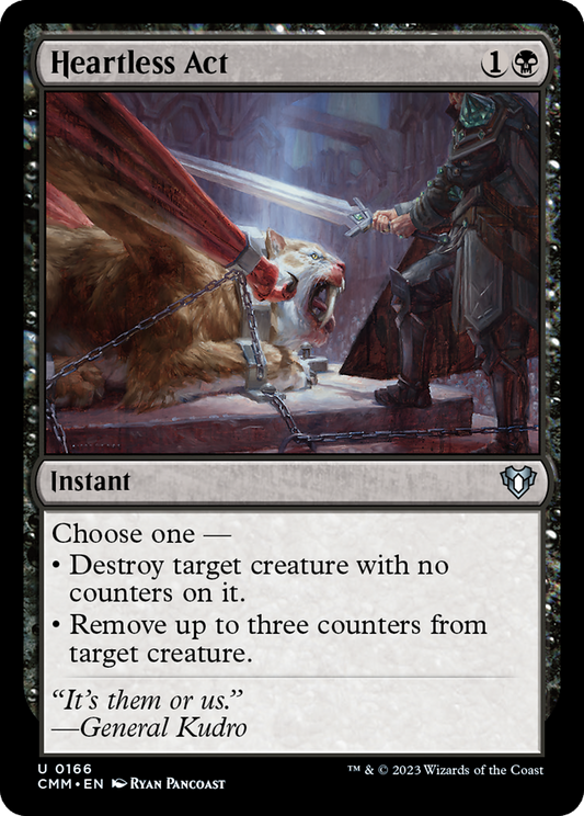 Heartless Act (CMM-166) (Foil)