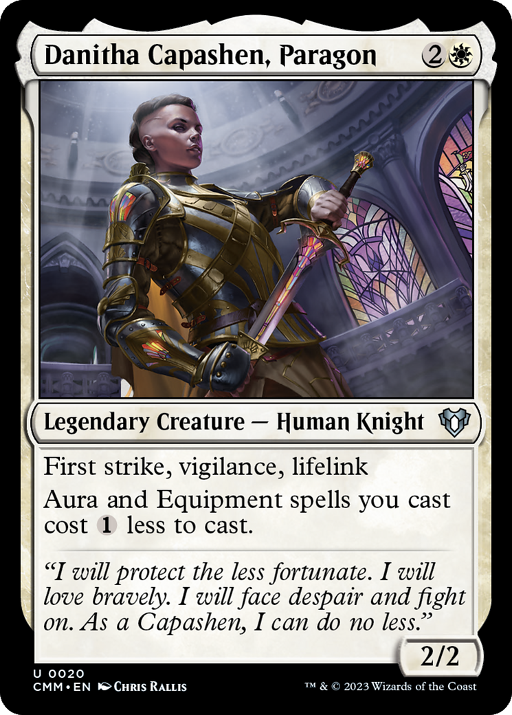 Danitha Capashen, Paragon (CMM-020) (Foil)