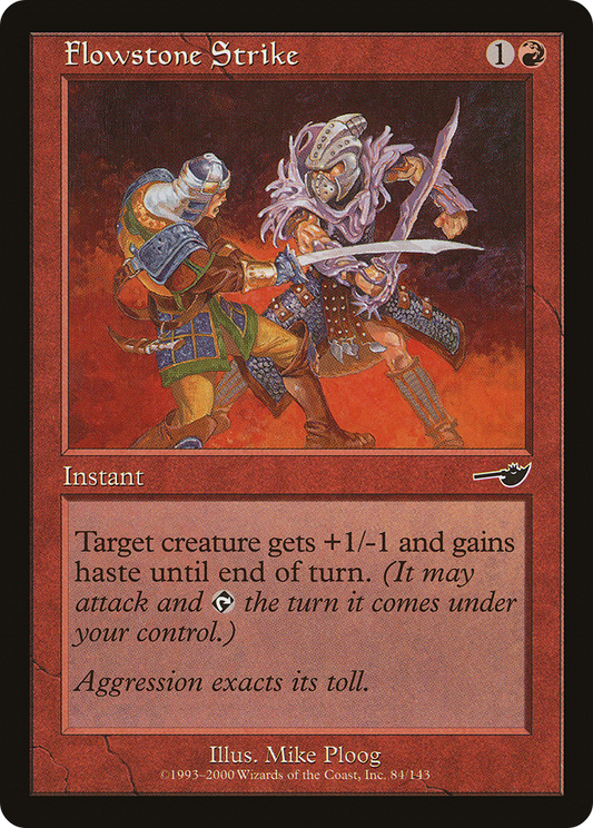 Flowstone Strike (NMS-084) (Foil)