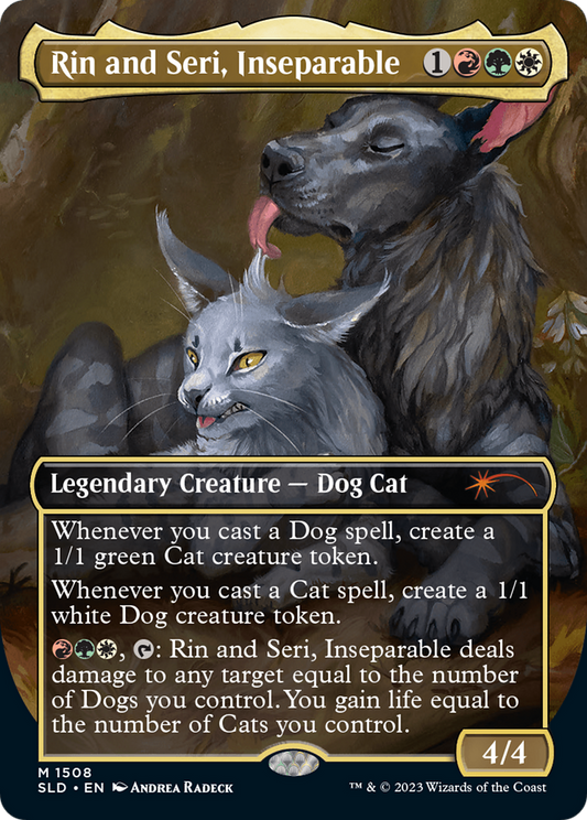 Rin and Seri, Inseparable // Rin and Seri, Inseparable (SLD-1554) (Borderless)