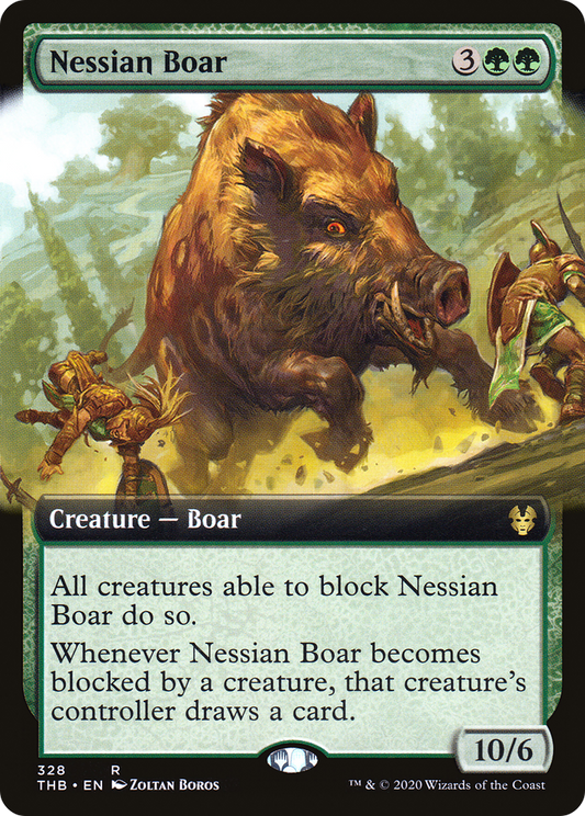 Nessian Boar (THB-328) (Extended Art)