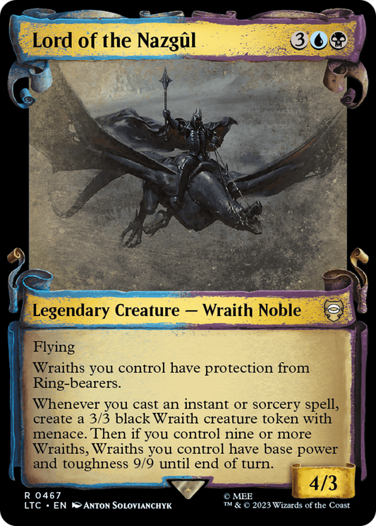 Lord of the Nazgûl (LTC-467) (Showcase) (Scroll) (Foil)
