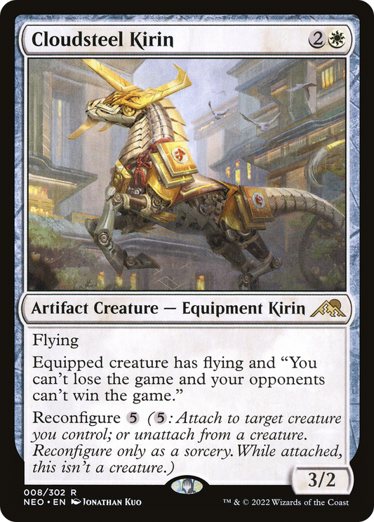 Cloudsteel Kirin (NEO-008) (Foil)