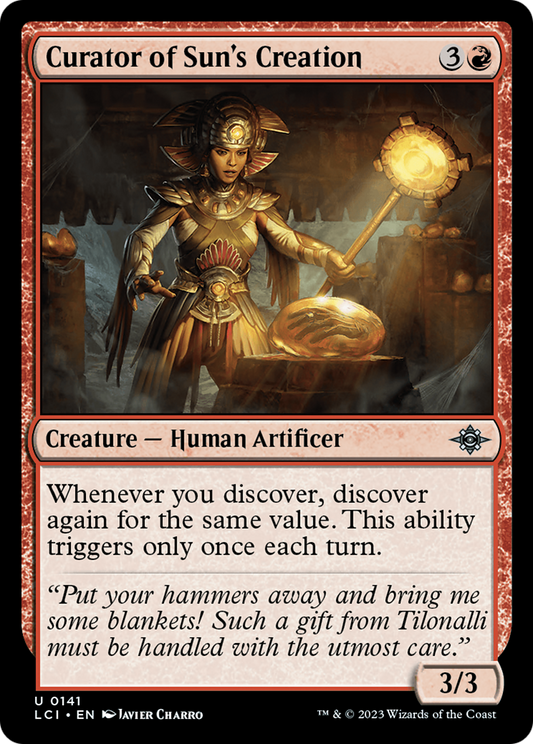 Curator of Sun's Creation (LCI-141)