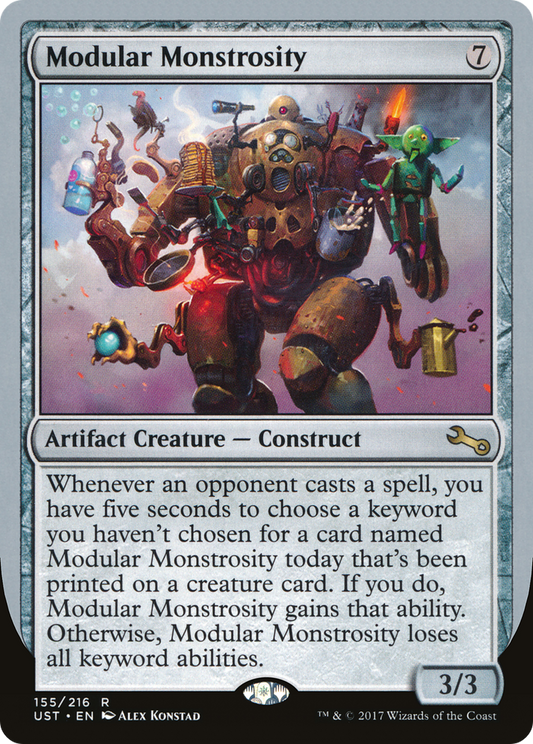 Modular Monstrosity (UST-155) (Foil)