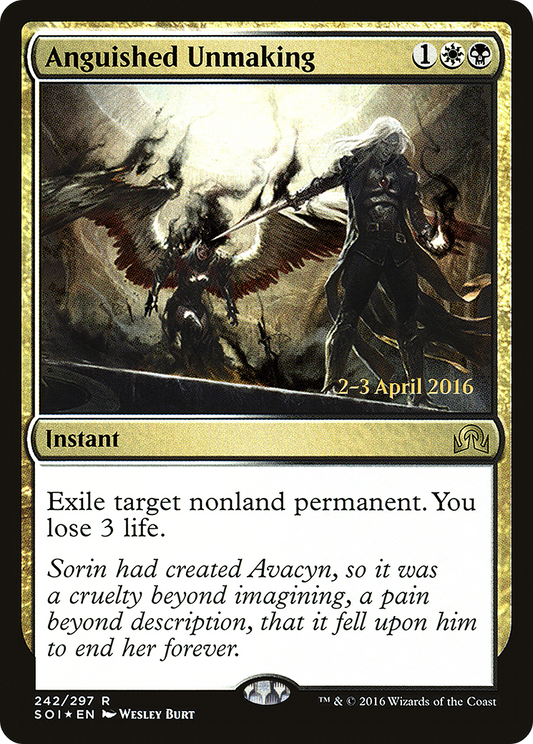 Anguished Unmaking (PRE-242S) (Foil)