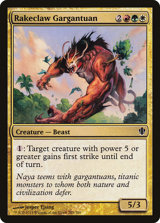 Rakeclaw Gargantuan (C13-205)