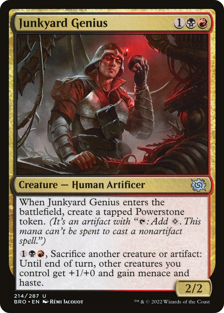Junkyard Genius (BRO-214) (Foil)