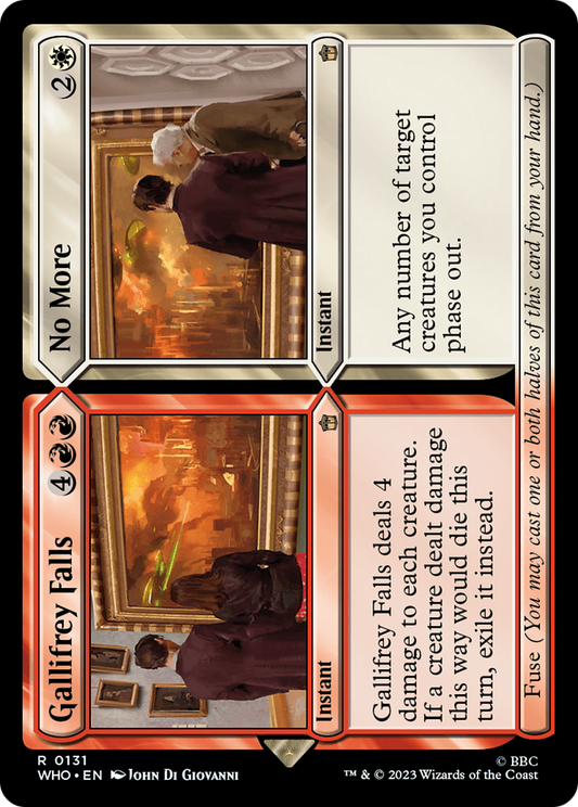 Gallifrey Falls // No More (WHO-131) (Foil)