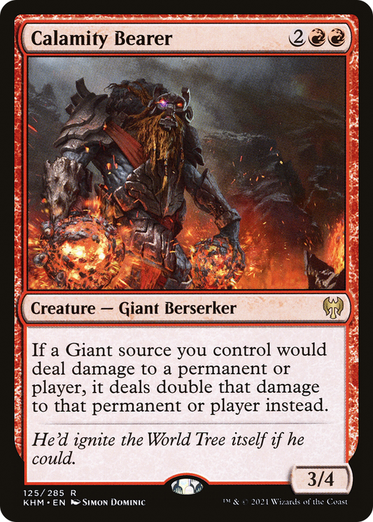 Calamity Bearer (KHM-125) (Foil)