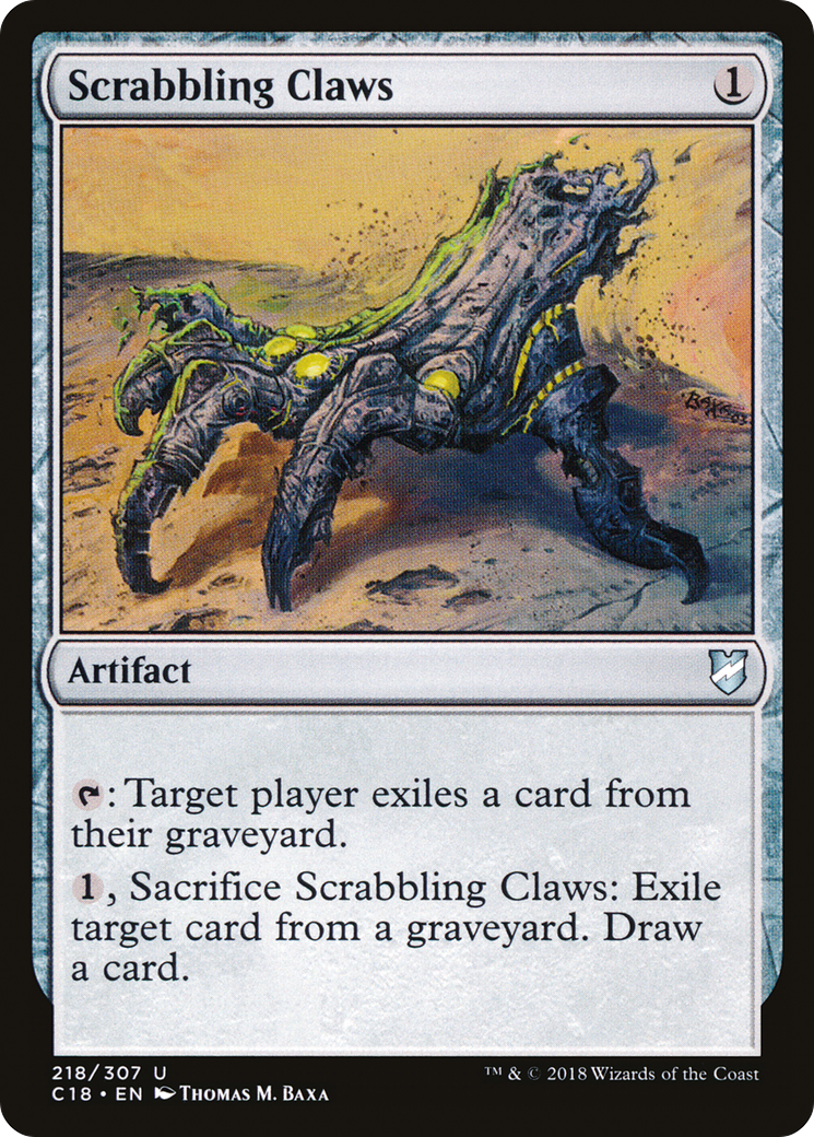 Scrabbling Claws (C18-218)