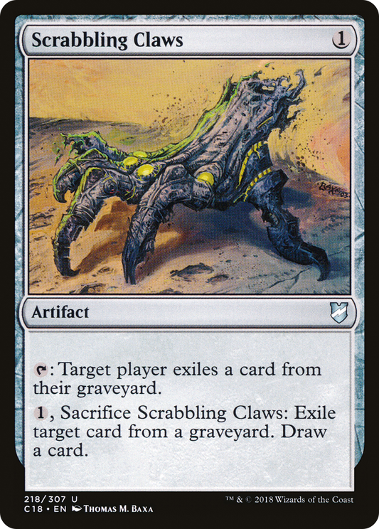 Scrabbling Claws (C18-218)