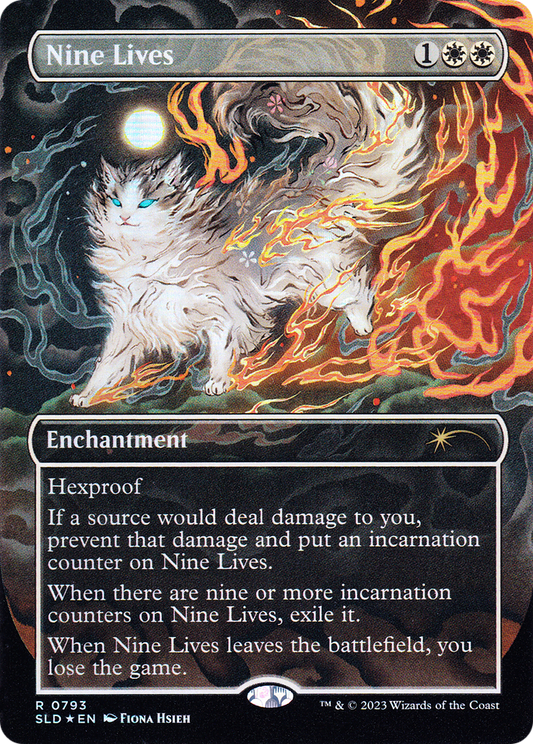 Nine Lives (SLD-793) (Borderless) (Foil)