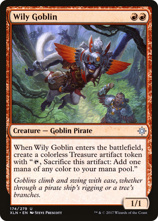 Wily Goblin (XLN-174) (Foil)