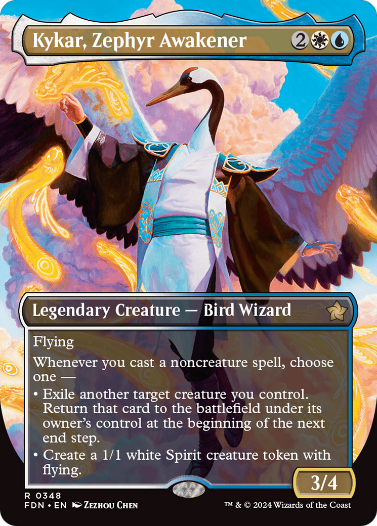 Kykar, Zephyr Awakener (FDN-348) (Borderless)
