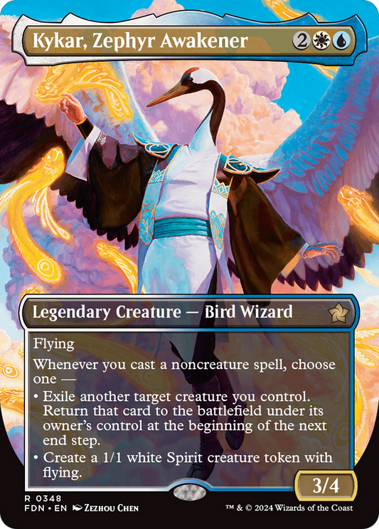 Kykar, Zephyr Awakener (FDN-348) (Borderless)