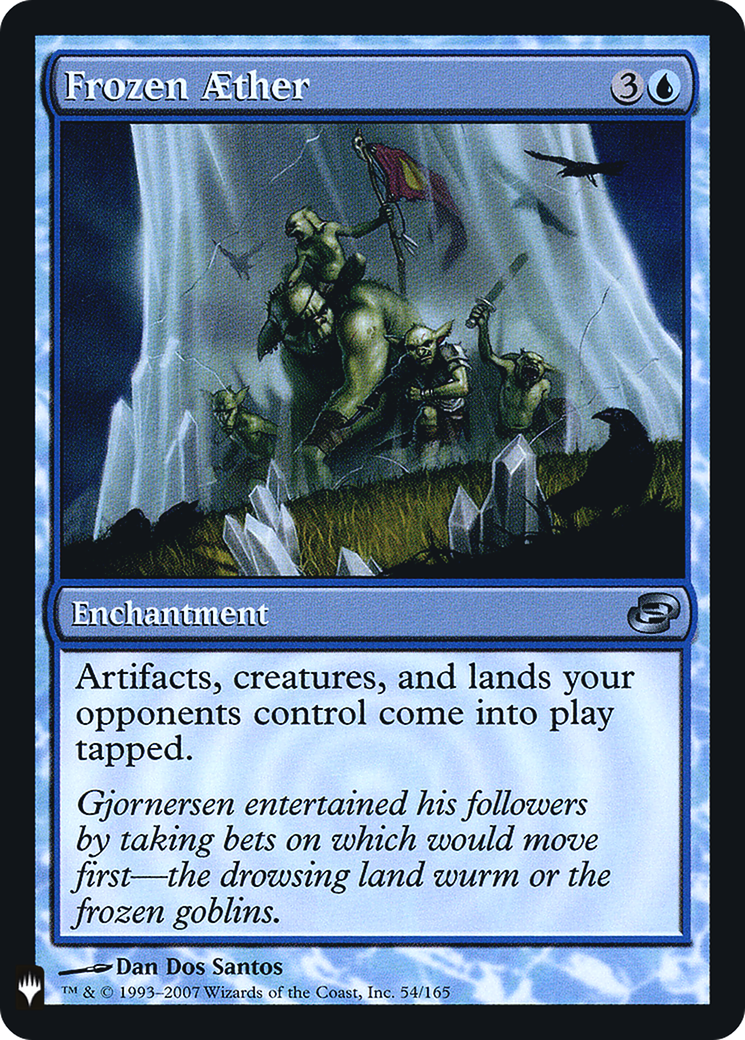 Frozen Aether (LIST-PLC-54) (Foil)