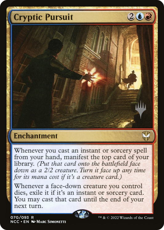 Cryptic Pursuit (PPSNC-70P) (Foil)