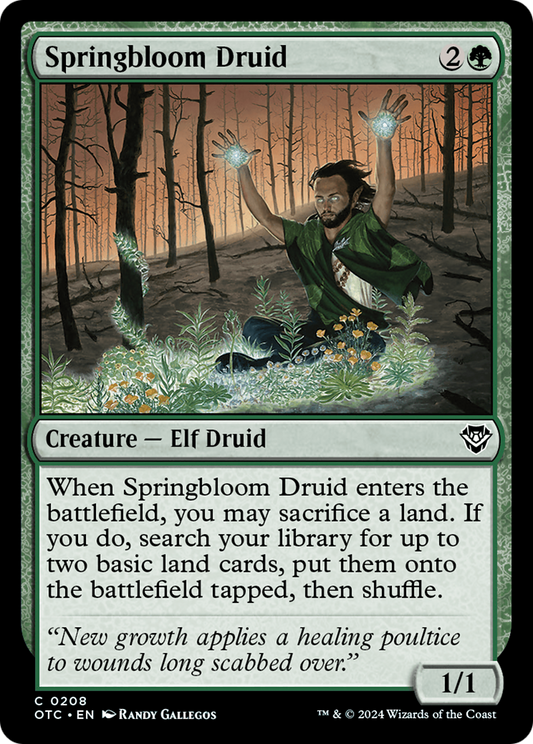 Springbloom Druid (OTC-208)