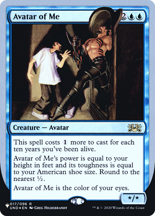 Avatar of Me (LIST-012) (Foil)