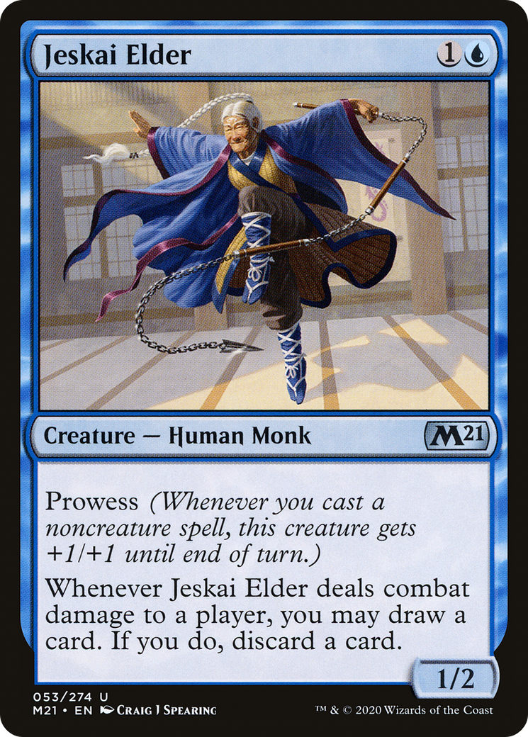 Jeskai Elder (M21-053)