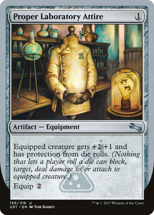 Proper Laboratory Attire (UST-156) (Foil)